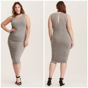 Torrid Side Cinch Bodycon Dress NWT Size 1X